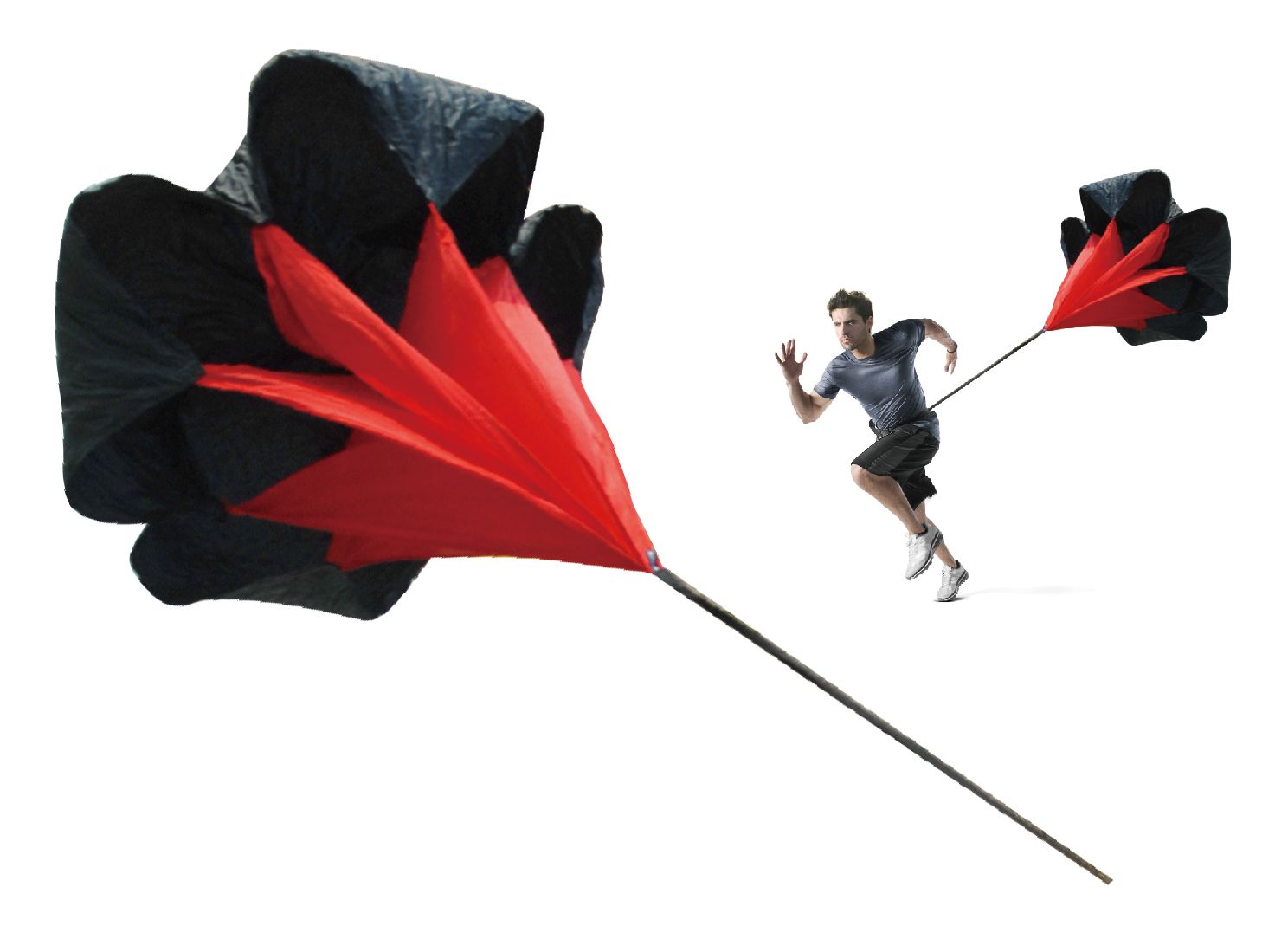 Tunturi Weerstand Parachute - Zwart