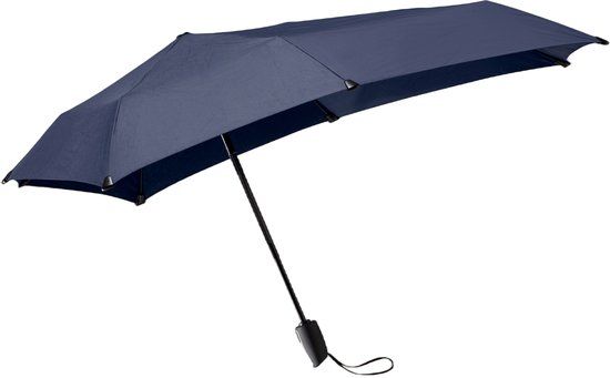 Senz Automatic Stormparaplu - Opvouwbaar - Blauw