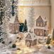 LOBERON Decoratiehuisje set van 3 Anyama