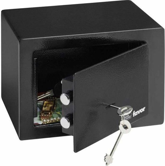 Burg Wächter Burg-Wachter Safety-deposit box 17 x 23 x 17 cm Black Metal