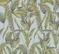 Living Walls Drawn Into Nature Behang - Blauw Groen Oranje - Vliesbehang Planten - 1005 x 53 cm