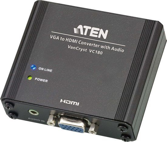 Aten AT-VC180 VGA naar HDMI A/V Converter