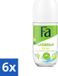 Fa Déodorant Roller Lime Squeeze 50 ml - 6 pièces