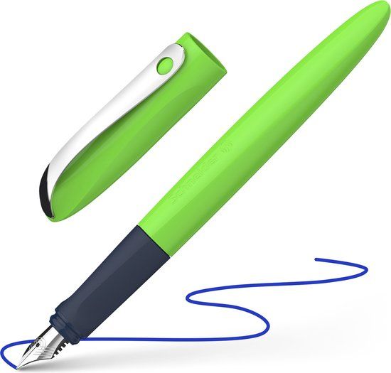 Schneider Wavy Vulpen - Groen - M - Blauwe Inkt