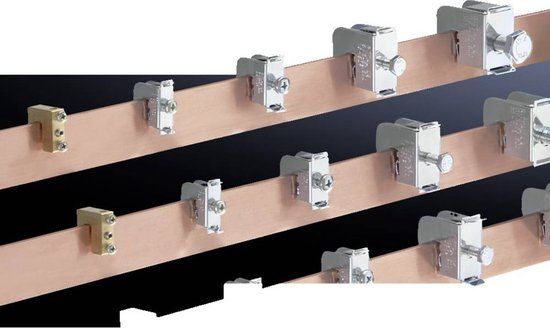 Rittal SV 3555.000 Printplaat aansluitklem Messing 15 stuk(s)