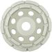 Klingspor DS 300 B disque de ponçage diamant, 115 x 8,2 x 22,23 mm 14 segments 8,2 x 5,5 mm, 2 rangées Diamètre 115 mm
