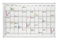Franken JK703 Jaarkalender Planbord Wit Magneet 90 x 60 cm
