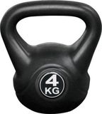 IVOL ForzaFit Kettlebell 4kg Kunststof Zwart