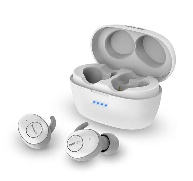 Philips Sound Philips TAT3215WT True Wireless In-Ear Headphones - White