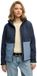 Superdry - Dames Hooded Colourblock Trekker Jas - Lauren Navy/Tidal Blue - Maat 38