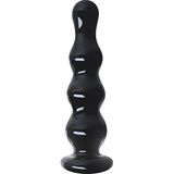 NS Novelties Ripples Crystal Glass - Zwart, 1-pack