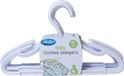 Playgro Babykledinghangers - Set van 10 - Kunststof - Wit