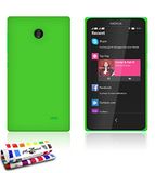 Ultraplatte MUZZANO Ultraplatte harde beschermhoes NOKIA A110 [Le Pearls Premium] [Grun] + Pen en microfiber handdoek