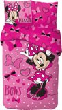 Minnie Mouse Disney - Minnie Mouse - Dekbedovertrek - 140x200 Cm - Eenpersoons - 100% Katoen