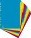 Exacompta 15x Campus® Tabbladen in PP met onbedrukte tabs- 12 tabs - A4 maxi - Doorschijnend - 3812E