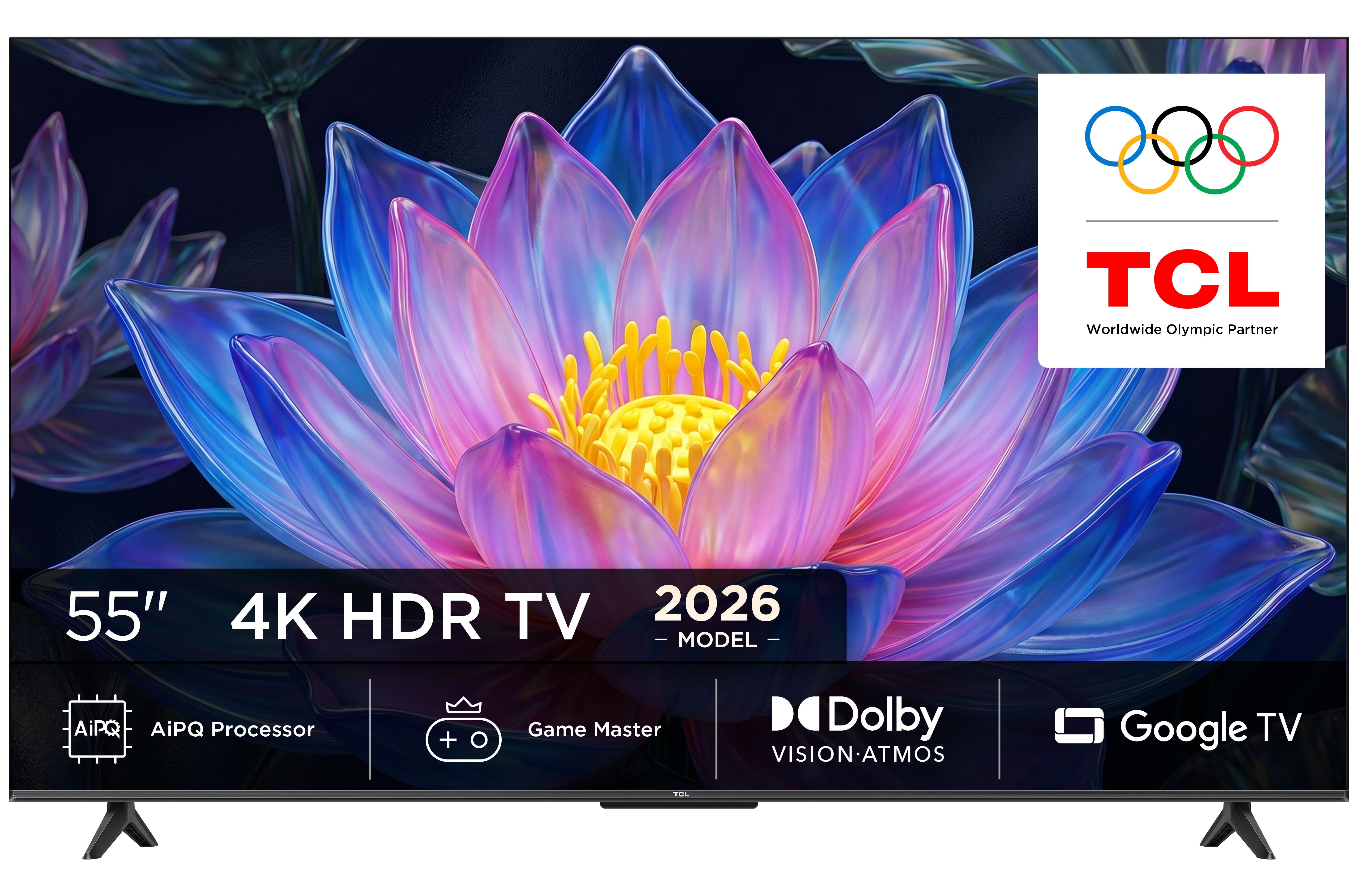 TCL 55P6L / 4K Ultra HD Smart TV / 55 inch / 2026