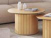 ROTARIO Table basse 80 cm chêne vincenza