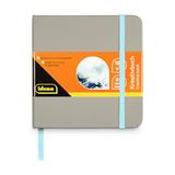 Idena 60074 - Aquarelpapier in vierkant formaat 12,5 x 12,5 cm, schilderboek voor aquarel met 80 blanco pagina's 180 g/m², voor kunstenaars, studenten & schilderliefhebbers
