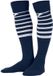 Joma Sokken Premier II Blauw/Zwaar/Wit Gestreept Hoog Unisex Schoenmaat 35-38