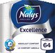 Nalys Excellence Toiletpapier - 64 rollen - Maxi Vellen (5-laags) - Voordeelverpakking - papieren verpakking