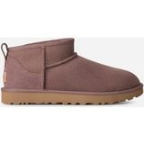 UGG Classic Ultra Mini Bottes en cuir taupe pour femme (38)