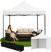 GoGarden Tente pliante 3x3 m - Blanc