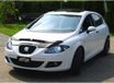 AutoStyle Motorkapsteenslaghoes Seat Leon 1P 2005- zwart