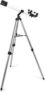 Nedis Telescoop - Diafragma: 70 mm - Brandpuntsafstand: 700 mm - Finderscope: 5 x 24 - Maximale werkhoogte: 125 cm - Tripod - Wit / Zwart