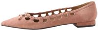 Next - Dames - Forever Comfort® leren schoenen met puntneus en uitsnijding - Roze