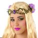 Atosa -62389 Tiara met takken en bloemen, paars