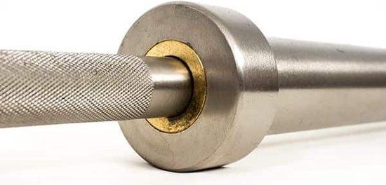 Muscle Power High Performance Olympische Halterstang - Dames - 201 cm - Chroom