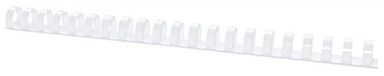 Grzbiety Office Products Grzbiety do bindowania A4 16 mm plastikowe 100 sztuk biale