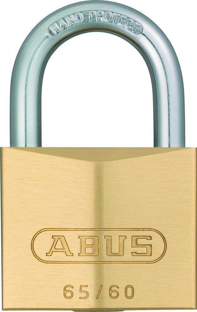 Abus Hangslot 65 50mm Mess Gelijksluitend KA6504