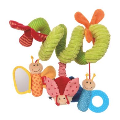 Sigikid ® Activity Spiraal Vlinder Newborn Activity - Kleurrijk