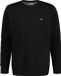 Gant Shield Crew Sweater Heren - Maat 3XL - Zwart