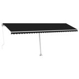 Syfax Verstelbare standaard, handmatig bedienbaar, 600x350 cm, antraciet