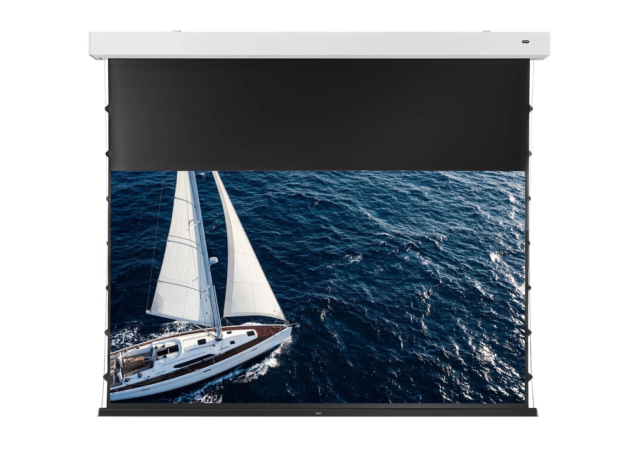 celexon GREYVISION Premium Plus elektrisch projectiescherm met Tab-Tension 298 x 168 cm - 135"