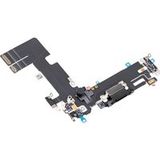 GSMnet Apple Bande avec Connecteur de Charge - Microphone iPhone 13, Noir