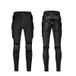 Icecat Pantalon de protection de moto unisexe avec protections blindées, protection antichoc pour les hanches, les cuisses et les genoux, équipement de sécurité anti-chute pour VTT, moto tout-terrain et motocross, taille XL