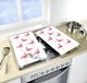 Wenko plaque de recouvrement en verre trempé, multicolore - pour dessus de cuisinière - plaque de cuisson