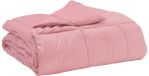 vidaXL - Couette toutes saisons 200 x 220 cm 4 saisons rose respirante