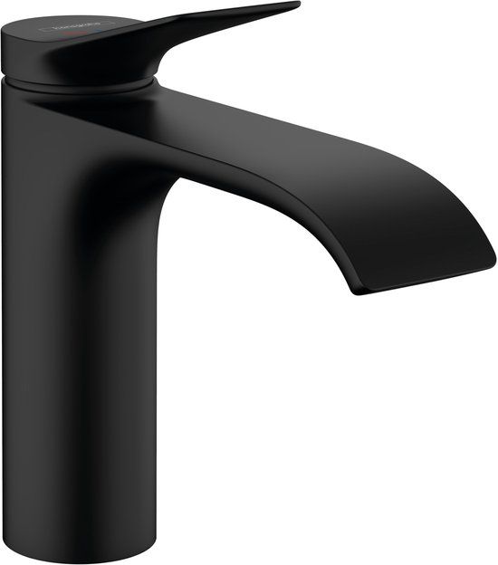Hansgrohe Vivenis wastafelkraan 110 CoolStart mat zwart 75024670