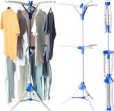 Merkloos Uitbreidbare Kleding Droger met 7 Meter Droogruimte - Lichtgewicht en Compact Design