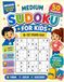 Medium Level Sudoku 9x9 Puzzle Book for Kids 8-12 Years Old: 50 Large Print Sudoku Puzzles with Solutions | Improve Logic, Memory & Concentration