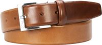 BOSS leren heren riem - middenbruin