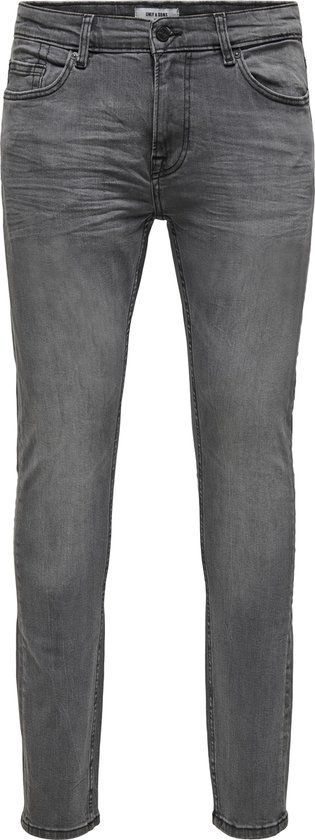 ONLY & SONS ONSWARP GREY DCC 2051 Men's Jeans - Size W33XL34