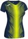 Joma Olimpia T-shirt manches courtes fille bleu marine / jaune fluo