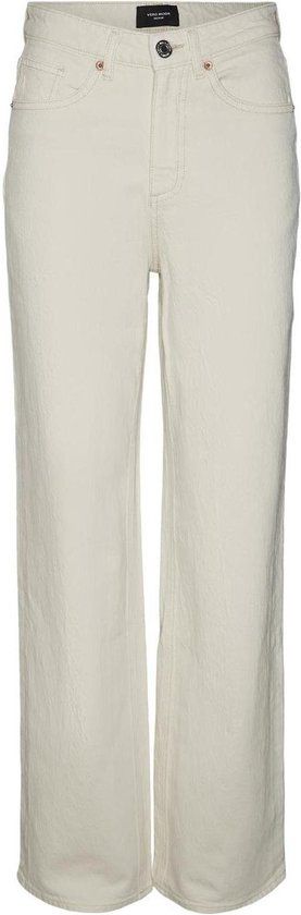 Vero Moda VMTESSA Wide Leg Jeans - Ecru - Women's W28/L34
