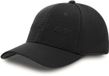 Oakley Bark Embossed Cap Heren Zwart/Rood Polyester L/XL