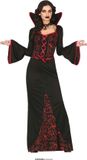 FIESTAS GUIRCA Elegante Diva Vampier Famke - Vrouw - Jurk - RoodZwart - Polyester - XL/XXL